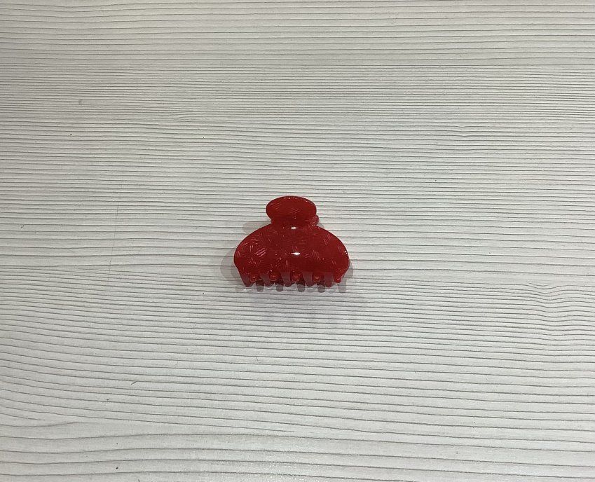 Pinza mediana acetato rojiza