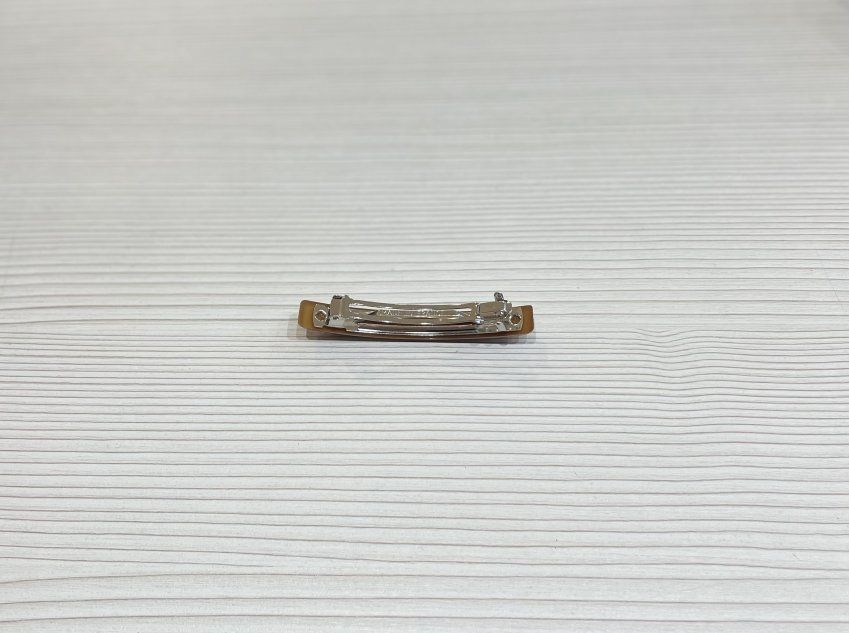 Pasador clásico 6,5 cm caramelo